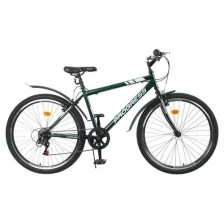 Велосипед 26" Progress модель Crank RUS, цвет темно-зеленый, размер рамы 17"./В упаковке шт: 1