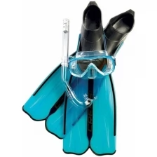 Набор для снорклинга CRESSI RONDINELLA BAG, синий, р-р 35/36 (ласты + маска + трубка + сумка)