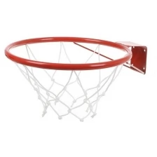 Корзина баскетбольная М-Групп №5, d 380мм с упором и сеткой люкс 27020502