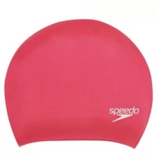 Шапочка для плавания SPEEDO Long Hair Cap, 8-06168A064, розовый, силикон