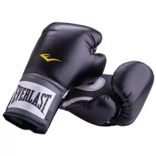 Боксерские перчатки Everlast Боксерские перчатки Everlast тренировочные Pu Pro Style Anti-Mb синие 12 унций