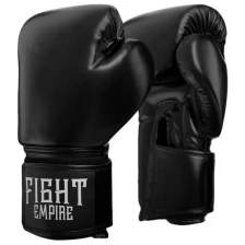 Перчатки боксёрские FIGHT EMPIRE, 10 унций, цвет красный