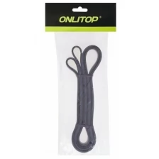 Эспандер ленточный ONLITOP многофункциональный, 17-54 кг, 208х4,4х0,45 см, фиолетово-черный