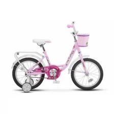 Детский велосипед Stels Flyte Lady 16" Z011 рама 11" Розовый [LU089092-LU080191]