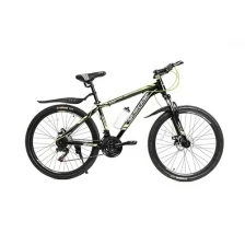 Велосипед горный 26" черно-зеленый NASALAND 6123M