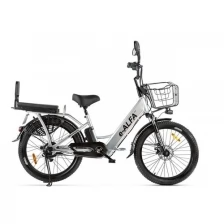 Электровелосипед Green City E-Alfa Fat (2022) (Серый)