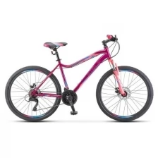 Велосипед 26" Stels Miss-5000 MD, V020, цвет фиолетовый/розовый, размер рамы 18"