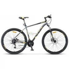 Велосипед 29" Stels Navigator-900 MD, F020, цвет серый/желтый, размер рамы 21"
