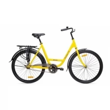 Велосипед городской AIST Tracker 1.0 26" 2021 19", желтый