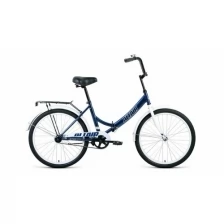 Велосипед 24" Altair City, 2022, цвет темно-синий/серый, размер 16"