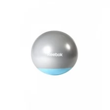 Гимнастический мяч Reebok Gymball серо-голубой