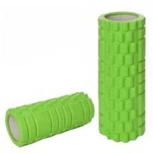 Валик-матрешка для йоги, полый, жёсткий, 2 шт 33 и 30 см, зелёный