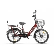 Электровелосипед Green City E-Alfa new (2022) (Коричневый)
