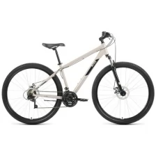 Велосипед ALTAIR AL 29 D (29" 21 ск. рост. 21") 2022, черный/серебристый, RBK22AL29256