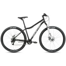 Велосипед 29" Forward Sporting 2.2 D, 2022, цвет черный/бирюзовый, размер 17"