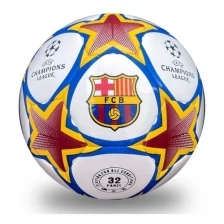 Футбольный мяч, размер №5 "ФК Барселона", сине-белый, Пакистан