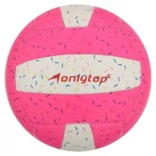 ONLYTOP Мяч волейбольный ONLYTOP «Пончик», ПВХ, машинная сшивка, 18 панелей, размер 2, 152 г
