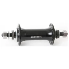 Втулка передняя Shimano Tourney HB-TX500 (36H, черная, под гайки)