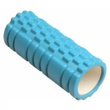 Ролик массажный для йоги IN077 INDIGO PVC Салатовый 33*14 см