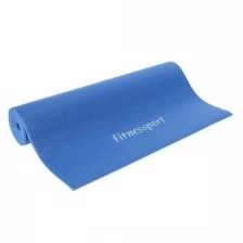 Коврик для йоги Fitnessport FT-YGM-183 (синий) 183х61х0.5 см