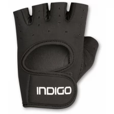 Перчатки для фитнеса женские INDIGO неопрен IN200 Черный M