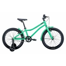 Детский велосипед BEAR BIKE BearBike Kitez 20 2021, мятный, рост 11"