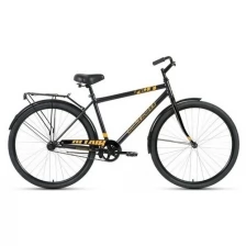 Велосипед 28" Altair City high, 2022, цвет темно-серый/оранжевый, размер 19"