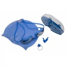 Bradex Набор для плавания: шапочка +очки+зажим для носа+беруши для бассейна (SF 0303)