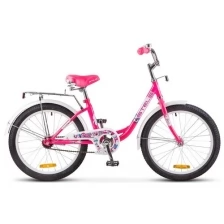 STELS Велосипед 20" Stels Pilot-200 Lady, Z010, цвет розовый, размер 12"