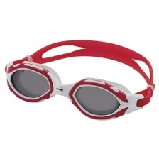 Очки для плавания FASHY Osprey, поляризация, дымчатые линзы, нерегулируемая переносица, цвет красный/белый