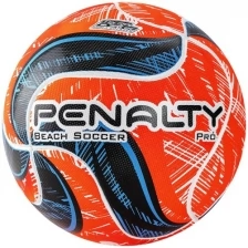 Мяч для пляжного футбола PENALTY BOLA BEACH SOCCER PRO IX, 5415431960-U, р.5, PU PRO, 8 панелей, термосшивка