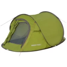 Палатка двухместная JUNGLE CAMP Moment Plus 2, цвет: зеленый