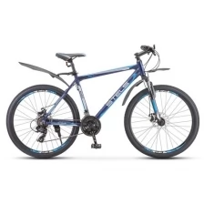 Велосипед горный STELS Navigator 620 MD 26 V010, 17" тёмно-синий