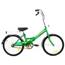 Десна Велосипед 20" Десна-2100, Z010, цвет зеленый, размер 13"