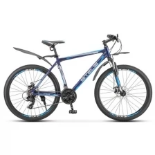 STELS Велосипед 26" Stels Navigator-620 MD, V010, цвет темно-синий, размер 19"