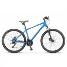 STELS Велосипед 26" Stels Navigator-590 MD, K010, цвет синий/салатовый, размер 18"
