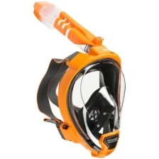 Маска полнолицевая Oceanreef ARIA QR+ с держателем камеры, Цвет - оранжевый;Размер - M/L