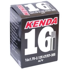 Велокамера Kenda 16x1.75-2.1 (47/57-305) A/V
