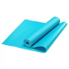 HKEM112-10-BLUE Коврик для йоги, PVC, 173x61x1,0 см (синий)