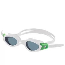 Очки для плавания FASHY AquaFeel Faster, 4143-10, дымчатые линзы, белая оправа
