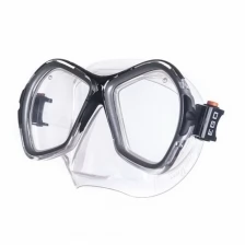 Маска SALVAS Phoenix Mask, для плавания арт.CA520S2NYSTH,зак.стекло, силикон, размер: Senior, сереб/черн