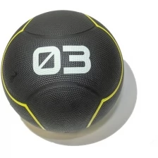 Мяч тренировочный ORIGINAL FIT.TOOLS , чёрный 3 кг