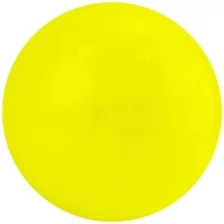 Мяч для художественной гимнастики MADE IN RUSSIA однотонный, AG-15-06, d=15 см, ПВХ, желтый
