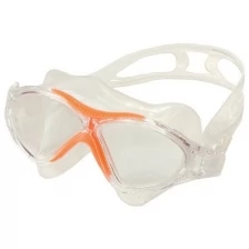 Очки маска для плавания взрослая E36873-4 (оранжевые)