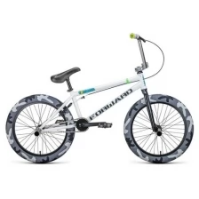Велосипед FORWARD ZIGZAG 20 (20" 1 ск. рост. 20.75") 2021, белый