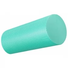 B33083-2 Ролик для йоги полумягкий Профи 30x15cm (зеленый) (ЭВА)