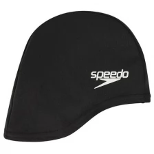 Шапочка для плавания детская SPEEDO POLY CAP JU BLACK черный р,One Size