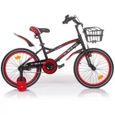 Детский велосипед MOBILE KID Slender18", Black Red