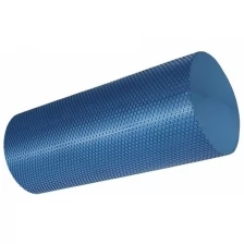 Ролик для йоги полумягкий Профи 30x15cm B33083-1 (синий) (ЭВА)