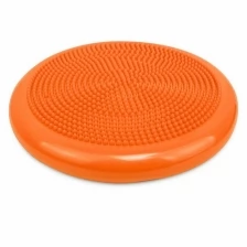 Полусфера массажная надувная C33514-5, d-33см, оранжевая